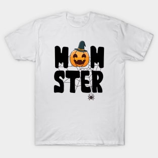 "Mom"-Ster with Witch Hat T-Shirt